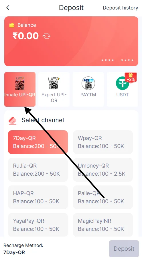 Pick your payment method